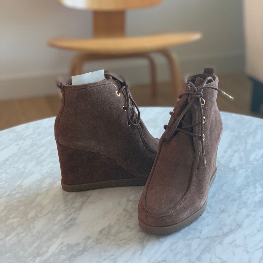 NWT Michael Kors Suede Bootie